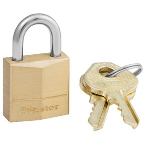 Gembok Solid Brass Padlocks Keyed Different Masterlock 120D-0