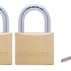 Gembok Economy Solid Brass 20MM Masterlock 1900T-0