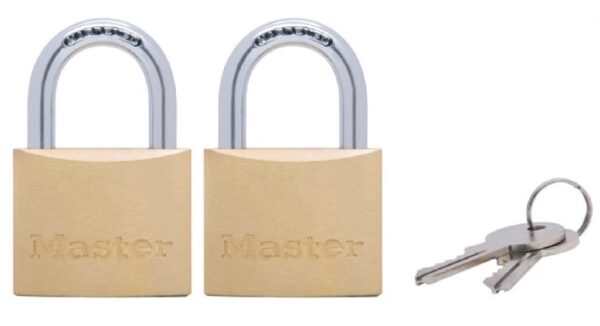 Gembok Economy Brass 22MM Masterlock 1902T-38055