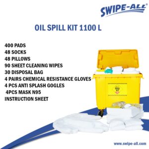 Swipe All P95 Oil Spill Kit 1100 Liter (290 Gallon) 7991100-0