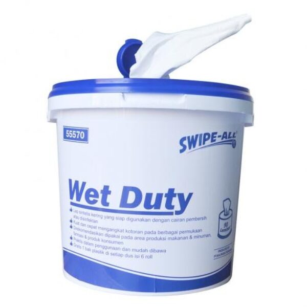 Lap Pembersih Wet Duty Cleaning Wipers Swipe-All WD70 55570-0