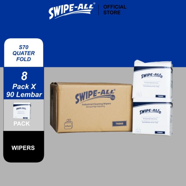 Swipe All S70 jumbo Roll Pengganti Kain Majun Absorbent 1 Rol 79970-37944