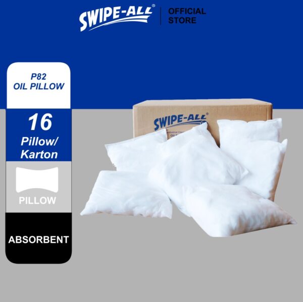 SWIPE ALL P82 OIL ABSORBENT PILLOW Penyerap Tumpahan Oli - 1 Karton 79982-37951