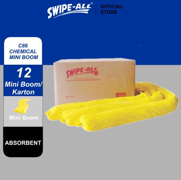 Swipe-All C86 Chemical Sorbent Sock Penyerap Cairan Kimia 12286-0