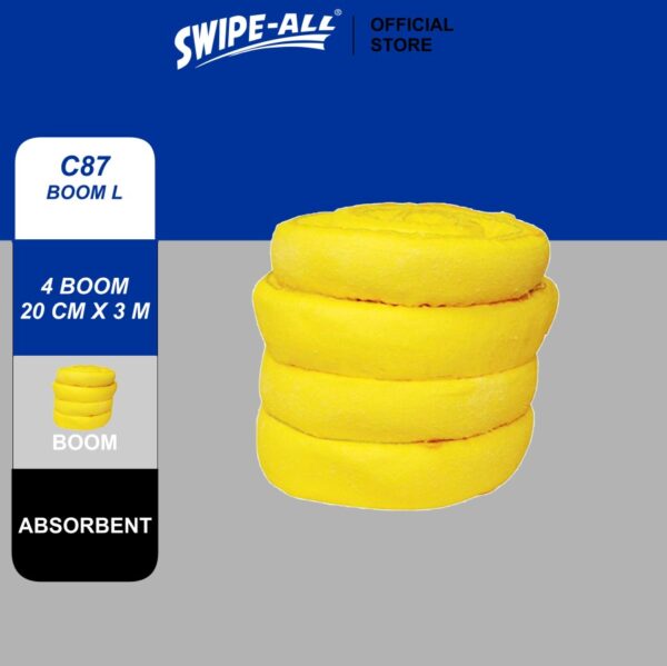 Swipe-All C87 Chemical Sorbent Boom L 12287-0