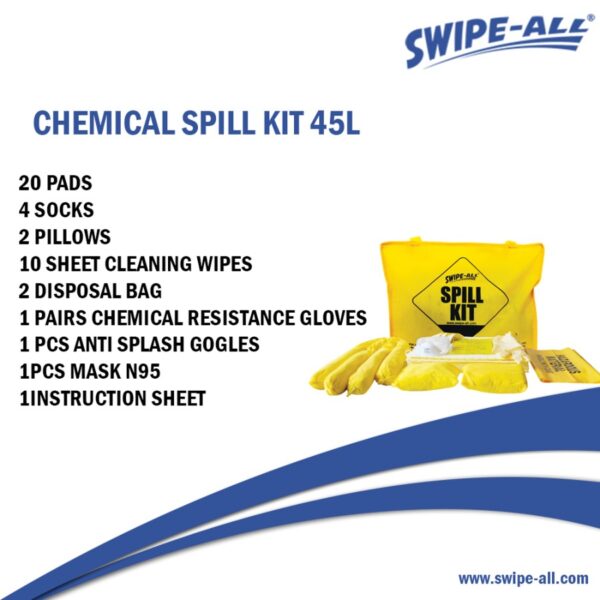 Swipe-All C88 Chemical Spill Kit 45L 12288-39006