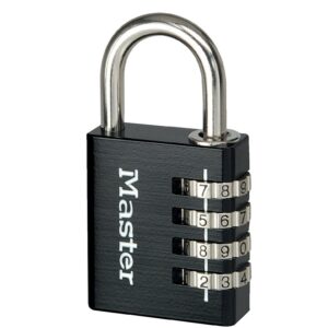 Gembok Reset Combination Black Masterlock 7640DBLK-0