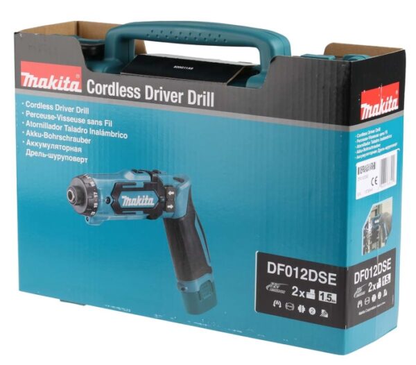 Cordless Driver Drill Obeng Elektrik Makita DF012DSE-38418