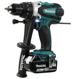 Mesin Bor Cordless Hammer Drill Driver Makita DHP458RTE-0
