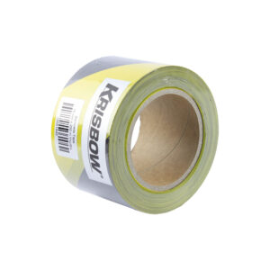 Barricade Tape 75 MM X 200 M YLW/BLK Krisbow 10051440-0