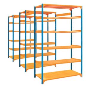 Rak Besi Shelving Steel 6 Shelv 200X82X300 CM Krisbow 10137092-0