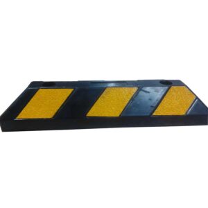 Wheel Stopper 550X150X100MM W/Reflective Krisbow 10157810-0