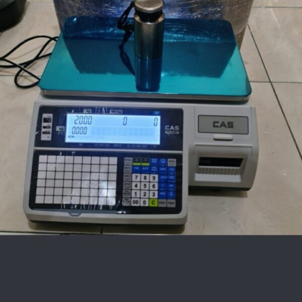 Timbangan Label Printer 30kg CAS CL-5200J-B-0