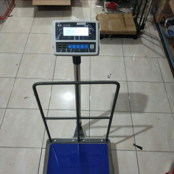 Timbangan Duduk 300Kg + Pagar CAS HDI-0
