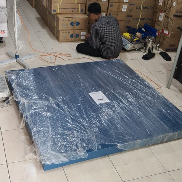 Timbangan Lantai Floor Scale 3 Ton 1.5M X 1.5M CAS HDI-38560