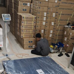 Timbangan Lantai Floor Scale 5T Uk 1.5M X 1.5M CAS HDI-0