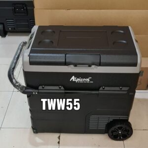 Pendingin Makanan Kulkas Portable Mini Freezer Alpicool TWW55-0