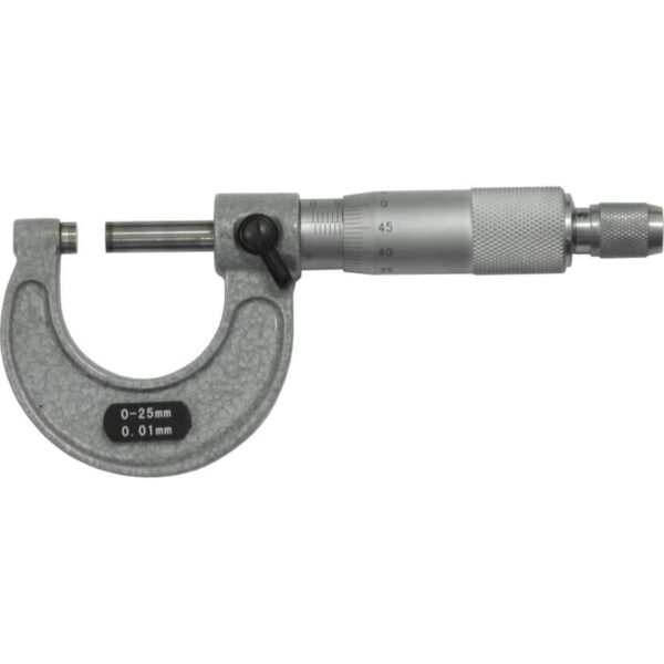 Outside Micrometer 0-25MM/0.01MM Krisbow 10175721-0