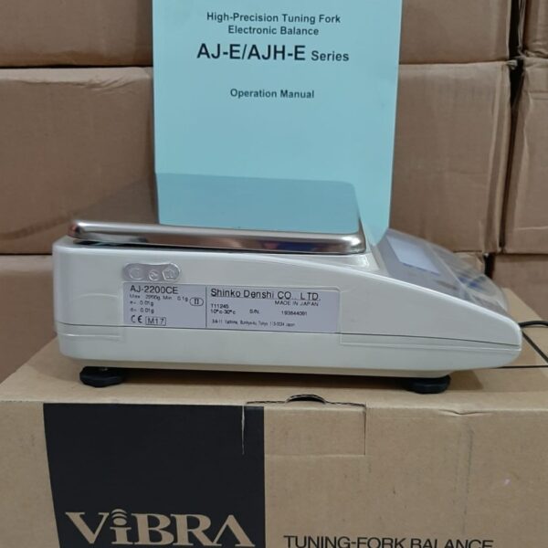 Timbangan Analitical Balance 2200Gr x 0.01Gr Vibra AJ-38827