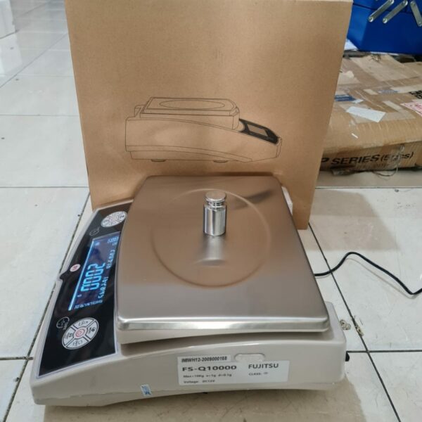 Timbangan Laboratorium Cap 10Kg Precision Balance Fujitsu FS-Q-38765