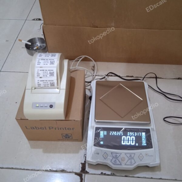 Timbangan Lab 3Kg Plus Printer Fujitsu FSR-B-0