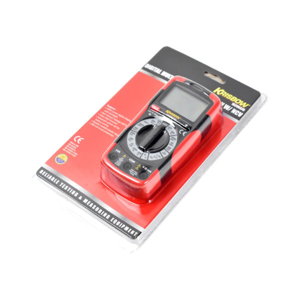 Alat Ukur Digital Multimeter Compact 600V Krisbow Dengan Ncv-38941