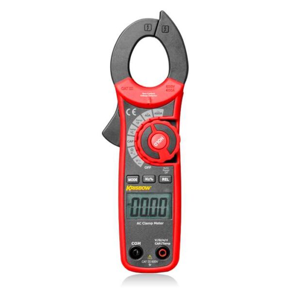 Tang Ampere Krisbow Clamp Meter AC 400A-0