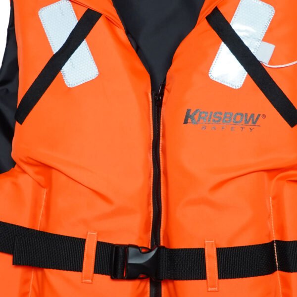 Rompi Pelampung Dengan Pengikat & Peluit Krisbow Ukuran L- Oranye-39219