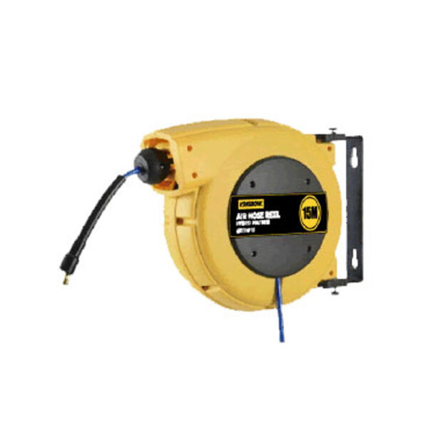 Air Hose Reel Hybrid Polymer Selang Kompresor Krisbow 15M ERTIH15-39231