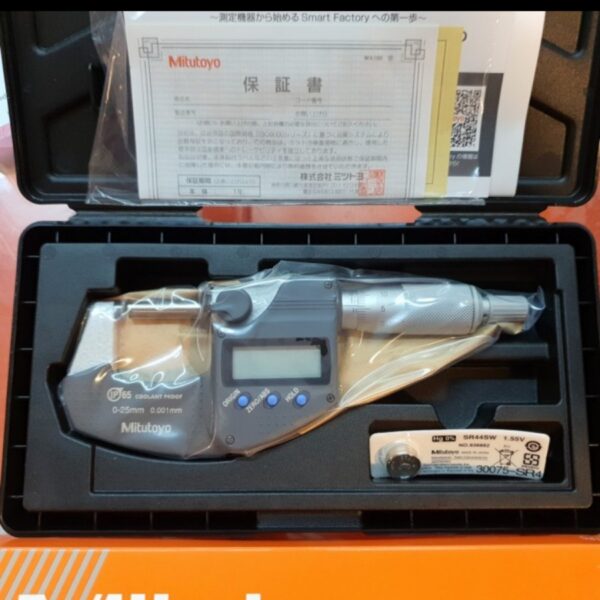 DIGIMATIC MICROMETER 0-25MM DIGITAL MICROMETER MITUTOYO 293-240-30-39302