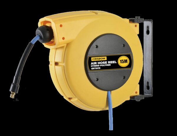 Air Hose Reel Hybrid Polymer Selang Kompresor Krisbow 15M ERTIH15-0