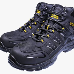 Sepatu Safety Shoes Krisbow Nemesis 6 In (45/11) Hitam-0