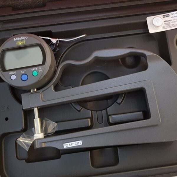 Digimatic Dial Thickness Gauge Deep Throat 0-10 mm MITUTOYO 547-321-39331