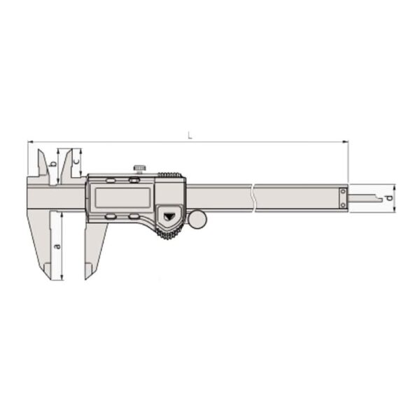 ABS DIG CALIPER 0-200/0.01MM Mitutoyo 500-152-30-39324