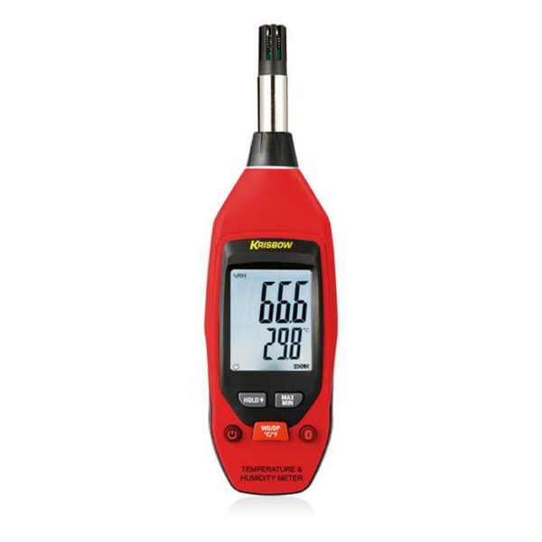 Alat Ukur Suhu dan Kelembapan Krisbow Temperature Humidity Digital-0