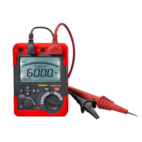 Digital Insulation Resistance Tester 5000V Krisbow-0