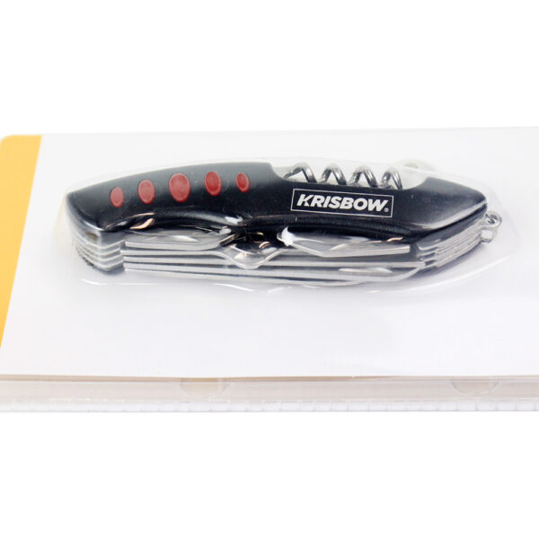 Alat Saku Pisau Serbaguna Krisbow 15 In 1 Lrmk2 - Hitam-39463