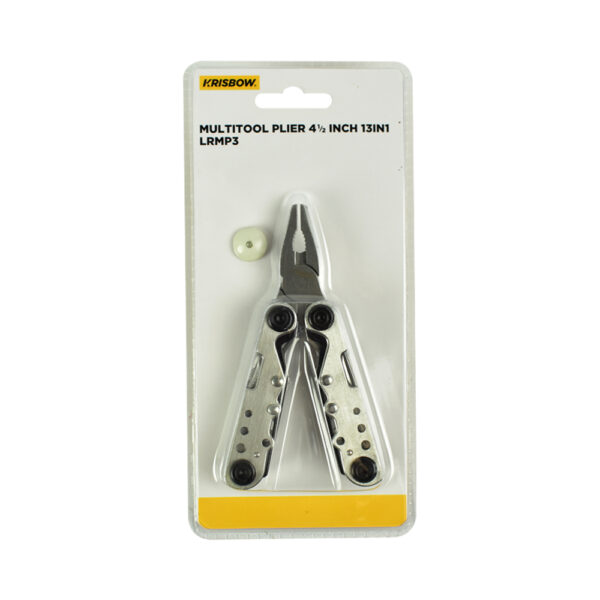Tang Serbaguna Multitool Plier Krisbow 13 In 1 Lrmp3 - Silver-0