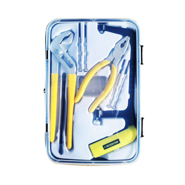 Set 9 Pcs Perkakas Daily Toolkit Krisbow Lrtkd9-39466