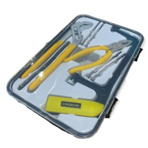 Set 9 Pcs Perkakas Daily Toolkit Krisbow Lrtkd9-0