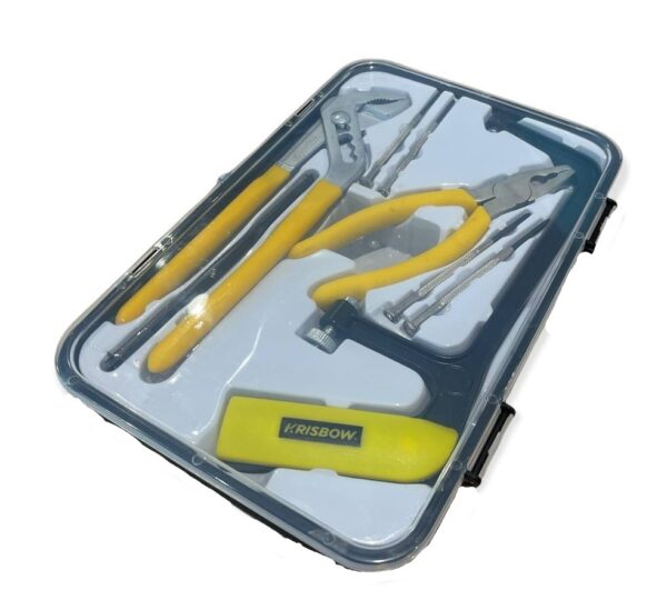 Set 9 Pcs Perkakas Daily Toolkit Krisbow Lrtkd9-0