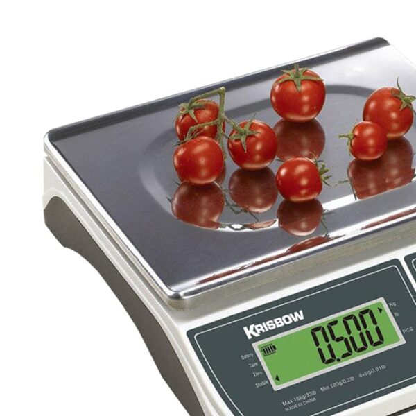 Timbangan Dapur Industri Krisbow 15 kg dengan Tera-39653