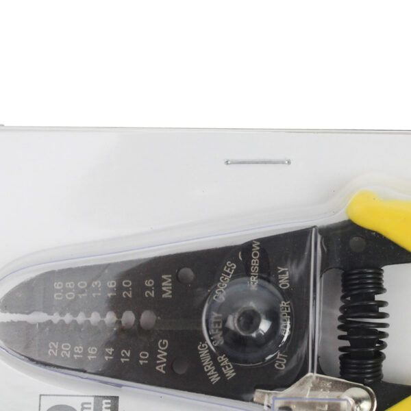 Tang Pengupas & Pemotong Kabel Wire Stripper Krisbow 0.5-2.6MM LRWS26-39506