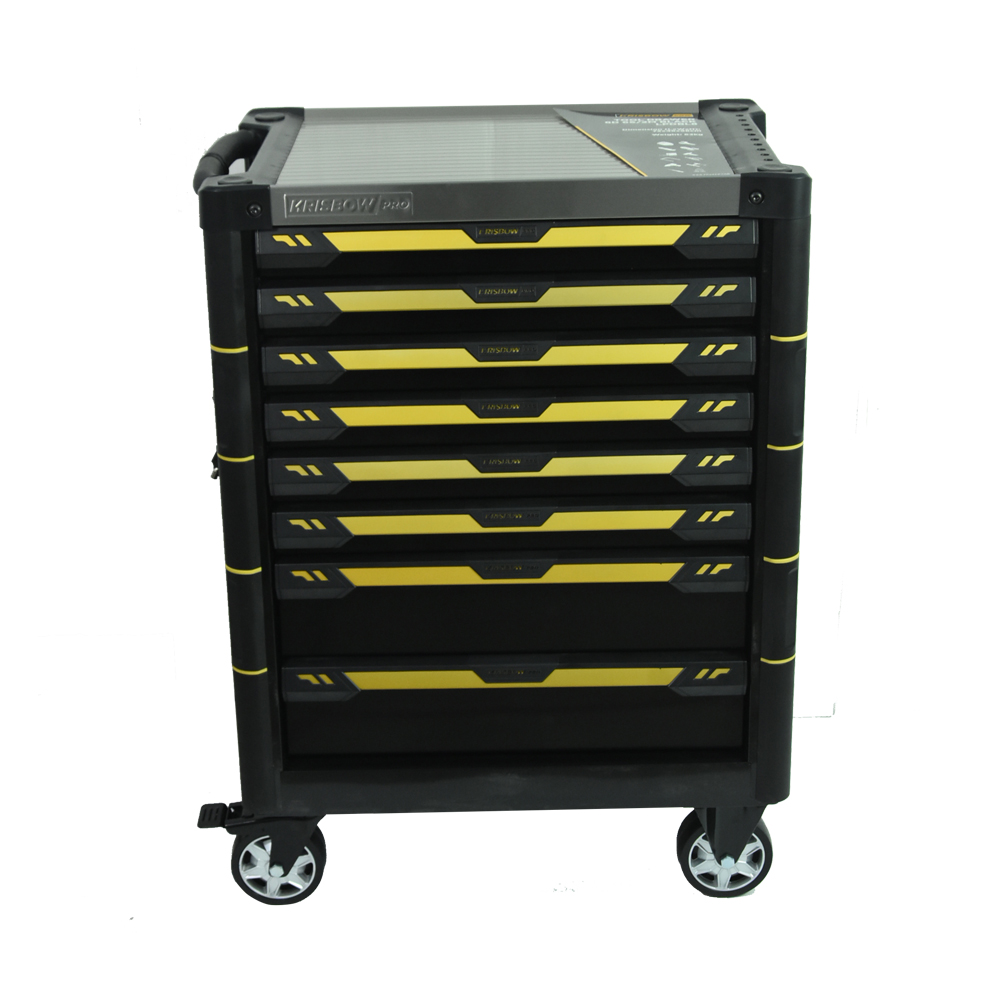 Lemari Perkakas Tool Drawer Krisbow 8 Drawer - Hitam-0