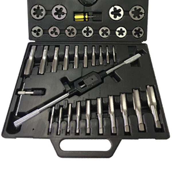 TAP DIE SET KRISBOW UNC UNF 1/4-1IN 45EA ORTDUI1-39546