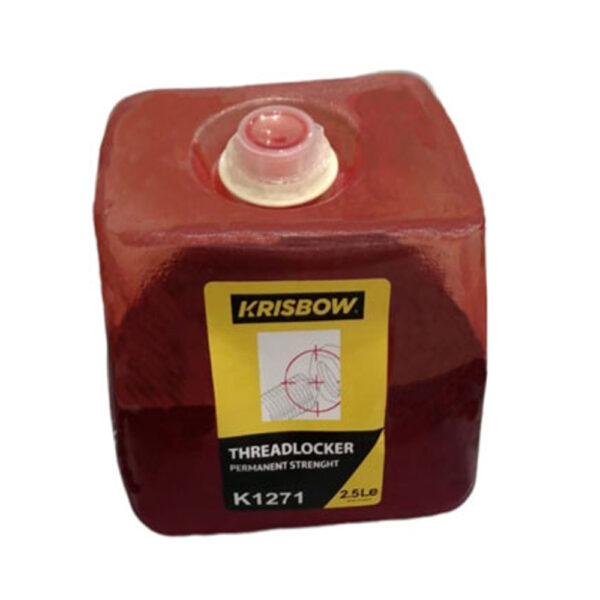 Lem Pengunci Baut THREADLOCK Permanen Krisbow 2.5 Ltr K1271-39610