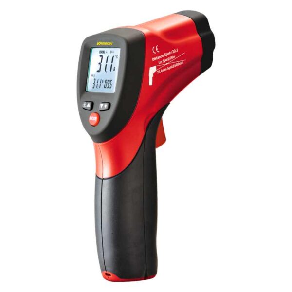 Thermometer Infra Red Dual Laser Krisbow -50-800°c-0