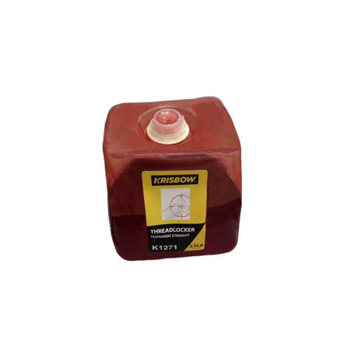 Lem Pengunci Baut THREADLOCK Permanen Krisbow 2.5 Ltr K1271-0
