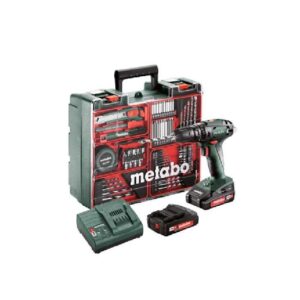 Set Bor Listrik Cordless Workshop Metabo Sb18 (Bt) 602245880-0