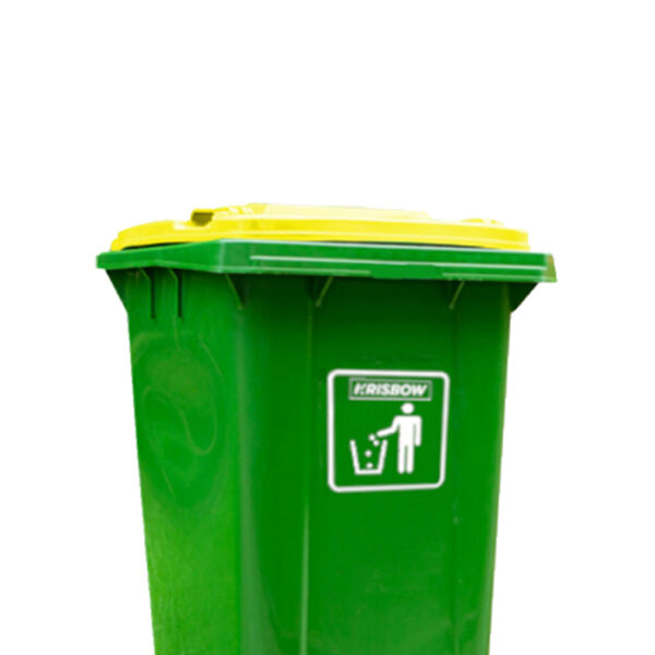 Tempat Sampah Outdoor Krisbow 100 Ltr Frwb100g2 - Hijau-39723